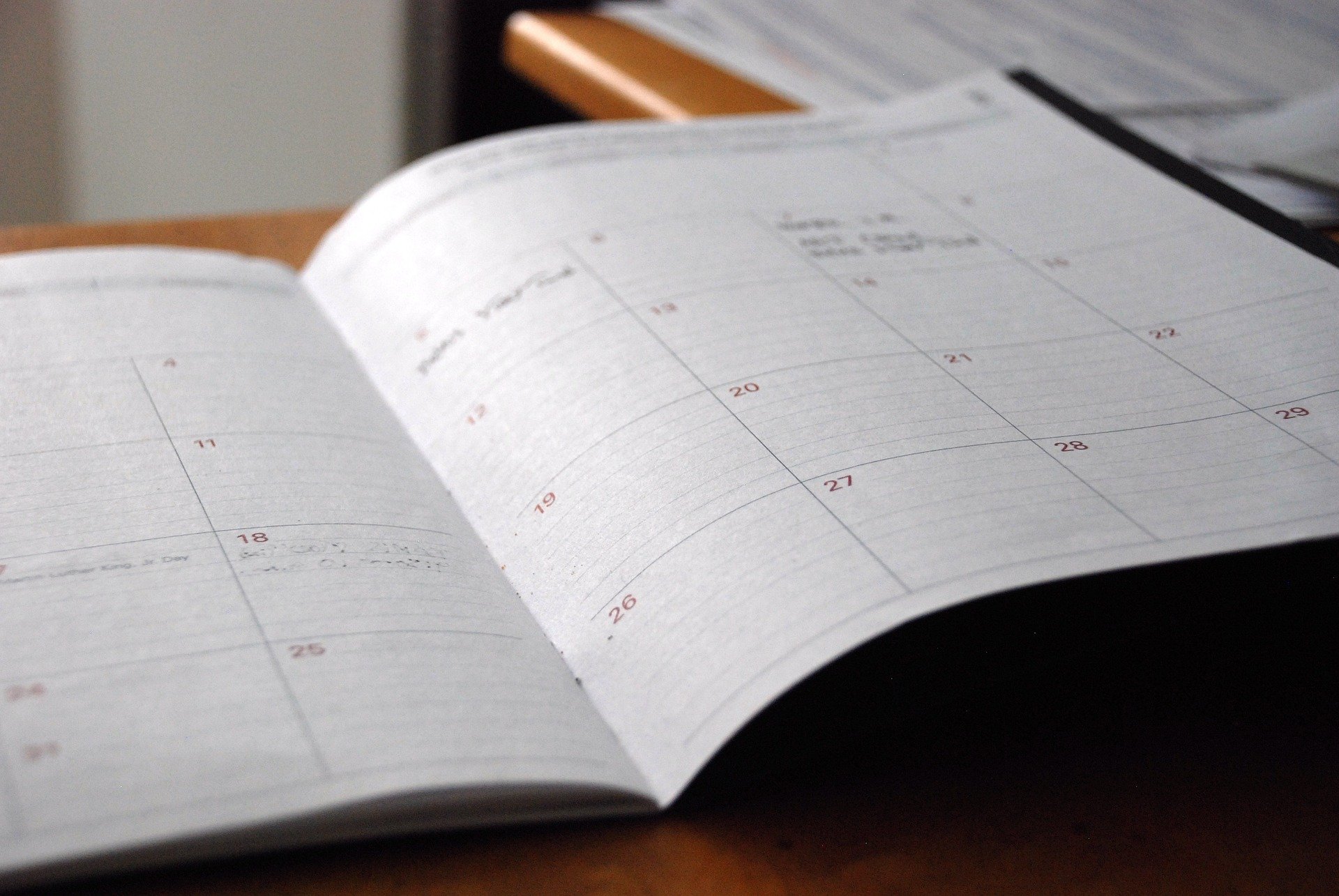Zorganizowany nowy rok – top 3 kalendarzy
