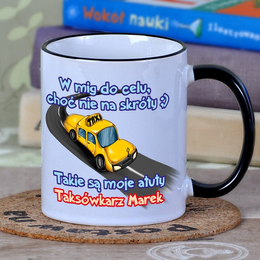 Kubek dla taksówkarza