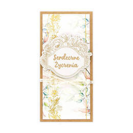 Kartka z okazji urodzin/imienin z kopertą