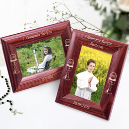 Ramka na zdjęcie- I Komunia Święta