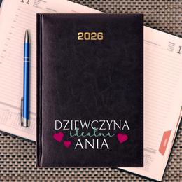 Kalendarz z nadrukiem - Idealna dziewczyna