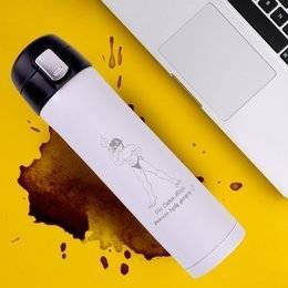 Kubek termiczny 450ml biały - ... zawsze gorący