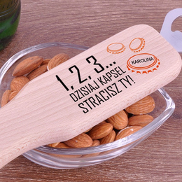 Otwieracz do butelek - 1,2,3 ... kapsel stracisz Ty