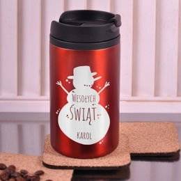 Kubek termiczny- Wesołych Świąt
