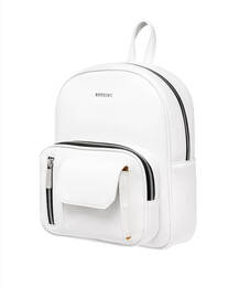 Plecak / Torebka damska z kieszeniami PUCCINI BML035P-0 biała