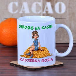 Kubek dla kasjerki