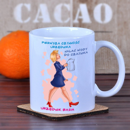 Kubek dla urzędniczki