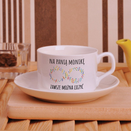 Filiżanka z nadrukiem dla nauczyciela matematyki