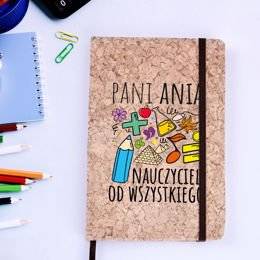 Notes korkowy dla nauczyciela od wszystkiego