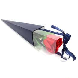 Róża Mydlana - Czerwona