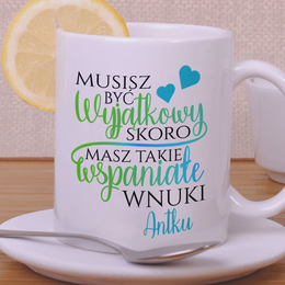 Kubek z nadrukiem-  Wyjątkowy dziadek