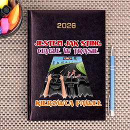 Kalendarz z nadrukiem - dla Kierowcy