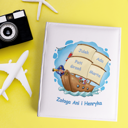 Album z nadrukiem- Załoga Dziadka i Babci