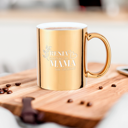 Złoty Kubek z grawerem-Dla Mamy