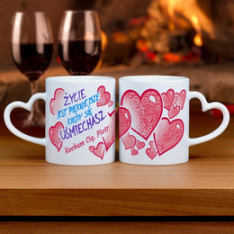 Kubek "Życie jest piękniejsze..."