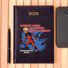 Kalendarz z nadrukiem - dla Ratownika Medycznego z Twoim imeniem/ksywką