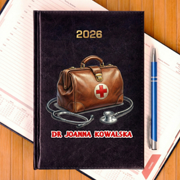 Kalendarz z nadrukiem - dla Lekarza
