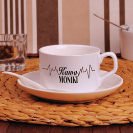 Filiżanka z nadrukiem- puls