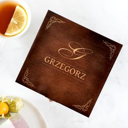 Pudełko z herbatą Lipton z okazji urodzin lub imienin