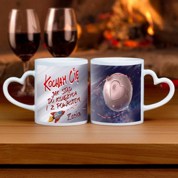 Kubek- Kocham Cię jak stąd do księżyca...