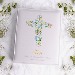 Duży album na zdjęcia z okazji Pierwszej Komunii Świętej