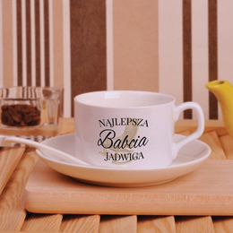 Filiżanka z nadrukiem- Najlepsza Babcia