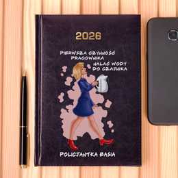 Kalendarz z nadrukiem dla pracownika