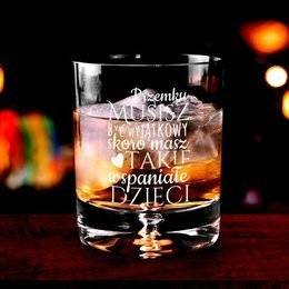 Szklanka do whisky - wyjątkowy Tata - prezent dla ojca