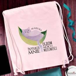 Worek na plecy - Przytłacza mnie ogrom moich możliwości