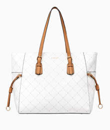 Torebka damska shopperka Puccini BLXP0002D-0  biała