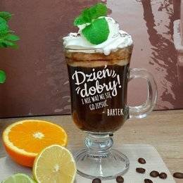Szklanka do kawy - Dzień dobry i nie waż mi się go zepsuć