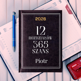Kalendarz z nadrukiem- 12 rozdziałów...