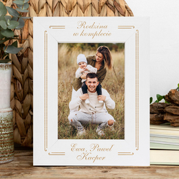 Ramka pionowa na zdjęcie - Rodzina