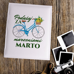 Duży album na zdjęcia z nadrukiem - Podążaj za marzeniami