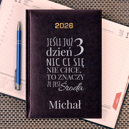 Kalendarz z nadrukiem- jeśli już 3 dzień...