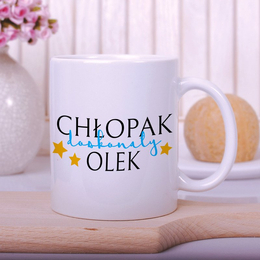 Kubek z nadrukiem - Chłopak doskonały