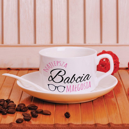 Filiżanka z nadrukiem- Najlepsza Babcia