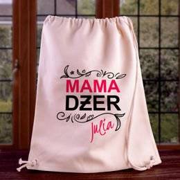 Worek na plecy dla mamy - mama-dżer