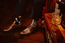 Kolorowe Skarpetki unisex - Whisky