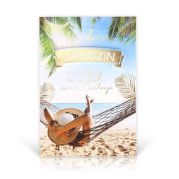 Kartka z okazji urodzin -Plaża