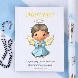 Biblia - Pamiątka Chrztu Świętego - Aniołek