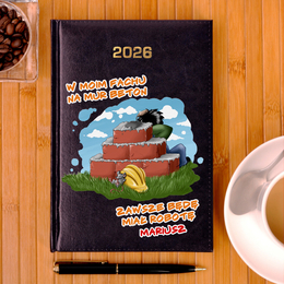 Kalendarz z nadrukiem - dla Murarza / Budowlańca