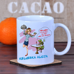 Kubek dla kelnerki