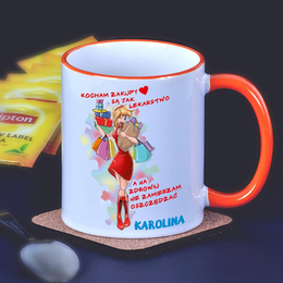 Kubek "Kocham zakupy..."