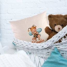 Poduszka dla dziecka - pszczółka