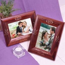 Ramka na zdjęcie ślubne