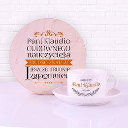 Zestaw prezentowy dla nauczyciela - Cudowny nauczyciel