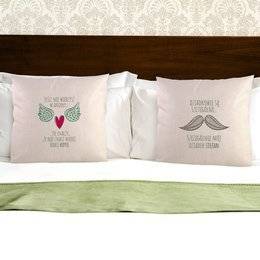 Dwie poduszki dla dziadków - szczególny dziadek i babcia anioł