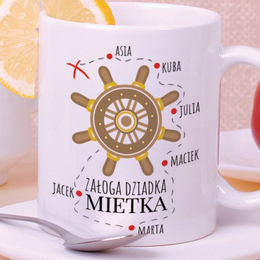 Kubek z nadrukiem- Załoga Dziadka