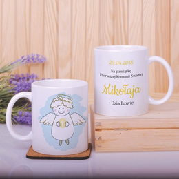 Kubek z nadrukiem Aniołka - Dla chłopca